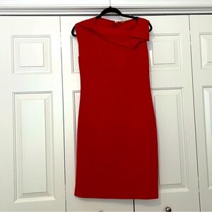 NWT Red Elie Tahari Sheldon Dress. Size 6. Retail $298